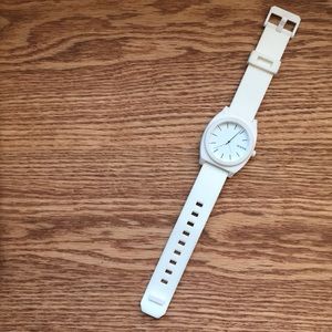 Nixon Matte White Watch